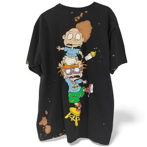 Nickelodeon Rugrats RARE Nostalgia Black and Orange T-Shirt Size 1X